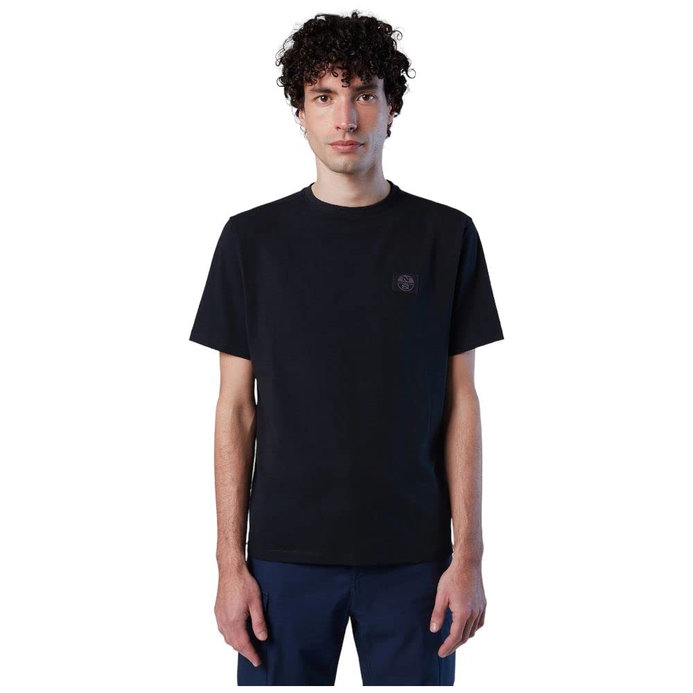 NORTH SAILS - T-Shirt Uomo Coton Organico - XXL, Black