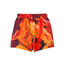 Carica l&#39;immagine nel visualizzatore di Gallery, Dolly Noire Gradient Logo Swimshorts Costume da Bagno Uomo SS001 10 Red Orange
