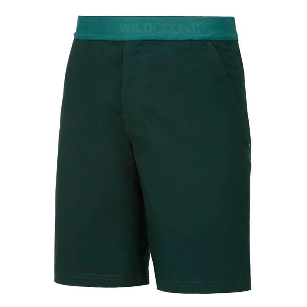 Wild Country Pantaloncini Session Uomo, Verde, XL