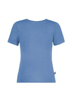 Carica l&#39;immagine nel visualizzatore di Gallery, E9 Enove - B Guitar - T-Shirt Ragazzo Bambino Manica Corta Cotone Blu Cobalt Blue
