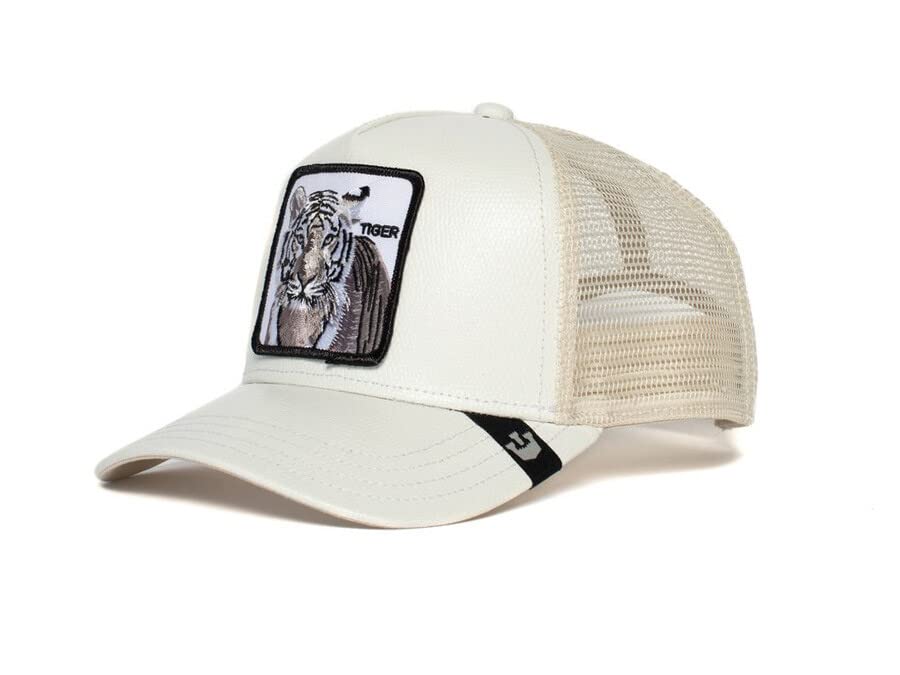 Goorin Bros. cappello in ecopelle Tiger bianco - unica, bianco