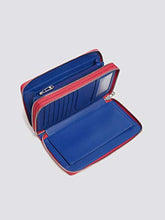 Carica l&#39;immagine nel visualizzatore di Gallery, Trussardi Jeans Melly Travel Large in Similpelle con Manico e Catena Fuchsia
