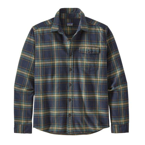 Patagonia Men's Long-Sleeved Lightweight Fjord Flannel Shirt Camicia uomo