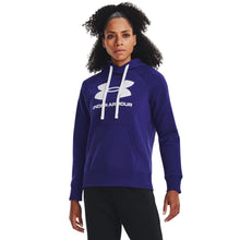 Carica l&#39;immagine nel visualizzatore di Gallery, Under Armour Felpa con Cappuccio in Pile Rival Donna
