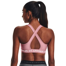 Carica l&#39;immagine nel visualizzatore di Gallery, Under Armour Crossback Mid Impact Sports Bra Reggiseno Sportivo Donna
