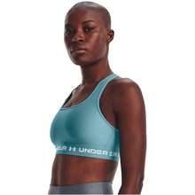 Carica l&#39;immagine nel visualizzatore di Gallery, Under Armour Crossback Mid Impact Sports Bra Reggiseno Sportivo Donna
