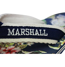 Carica l&#39;immagine nel visualizzatore di Gallery, Franklin &amp; Marshall Navy motivo floreale INFRADITO sandali 37
