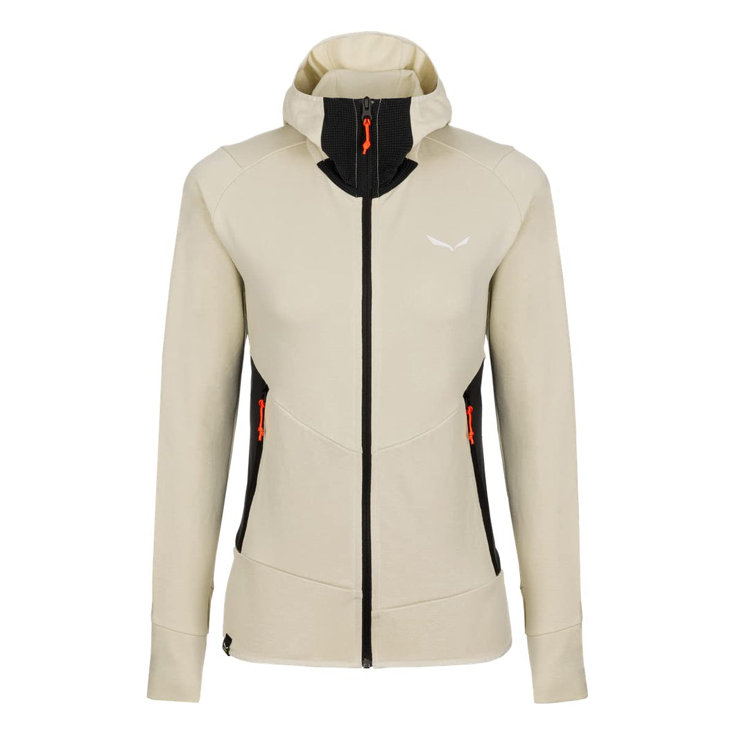 SALEWA Lavaredo Hemp W Hooded Jkt. Giacche, Oatmeal/0910, 40 Donna