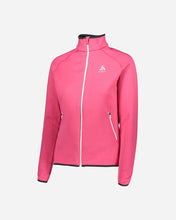 Carica l&#39;immagine nel visualizzatore di Gallery, Odlo Ceramiwarm Fleece Pile Donna Zip Intera Senza Cappuccio Rosa
