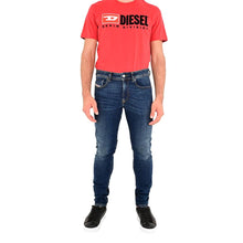 Carica l&#39;immagine nel visualizzatore di Gallery, Diesel jeans uomo denim scuro SLEENKER - 31/32
