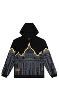 Carica l&#39;immagine nel visualizzatore di Gallery, Dolly Noire Bench San Pietro Hoodie Felpa Uomo sw083-sn 01 Black Gray (S)
