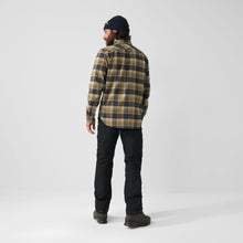 Carica l&#39;immagine nel visualizzatore di Gallery, Fjällräven Singi Heavy Flannel Shirt M Maglietta a Maniche Lunghe, Autumn Leaf-Dark Navy, M Uomo
