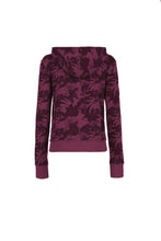 Carica l&#39;immagine nel visualizzatore di Gallery, E9 Enove Zeb Felpa Donna con Zip e Cappuccio Magenta
