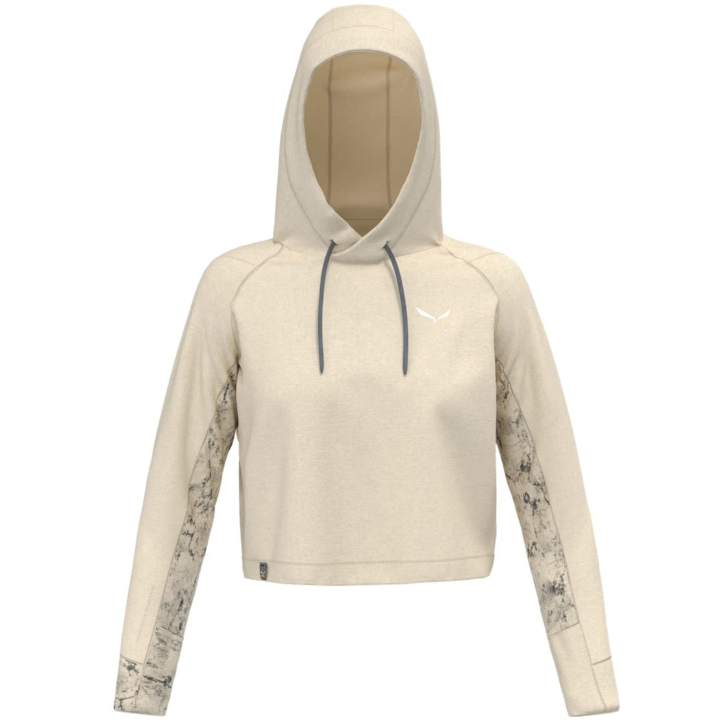SALEWA Lavaredo Hemp W Crop Hoody. Canotta Donna