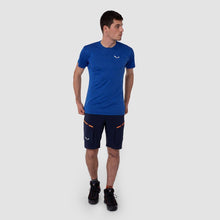 Carica l&#39;immagine nel visualizzatore di Gallery, SALEWA PUEZ Dry M S/S Tee Hiking Shirt, Electric Melange, 52-54 Uomo
