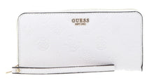 Carica l&#39;immagine nel visualizzatore di Gallery, GUESS Galeria SLG Large Zip Around Wallet Cream

