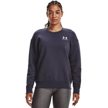 Carica l&#39;immagine nel visualizzatore di Gallery, Under Armour Women&#39;s UA Essential Fleece Crew Top in Pile Donna

