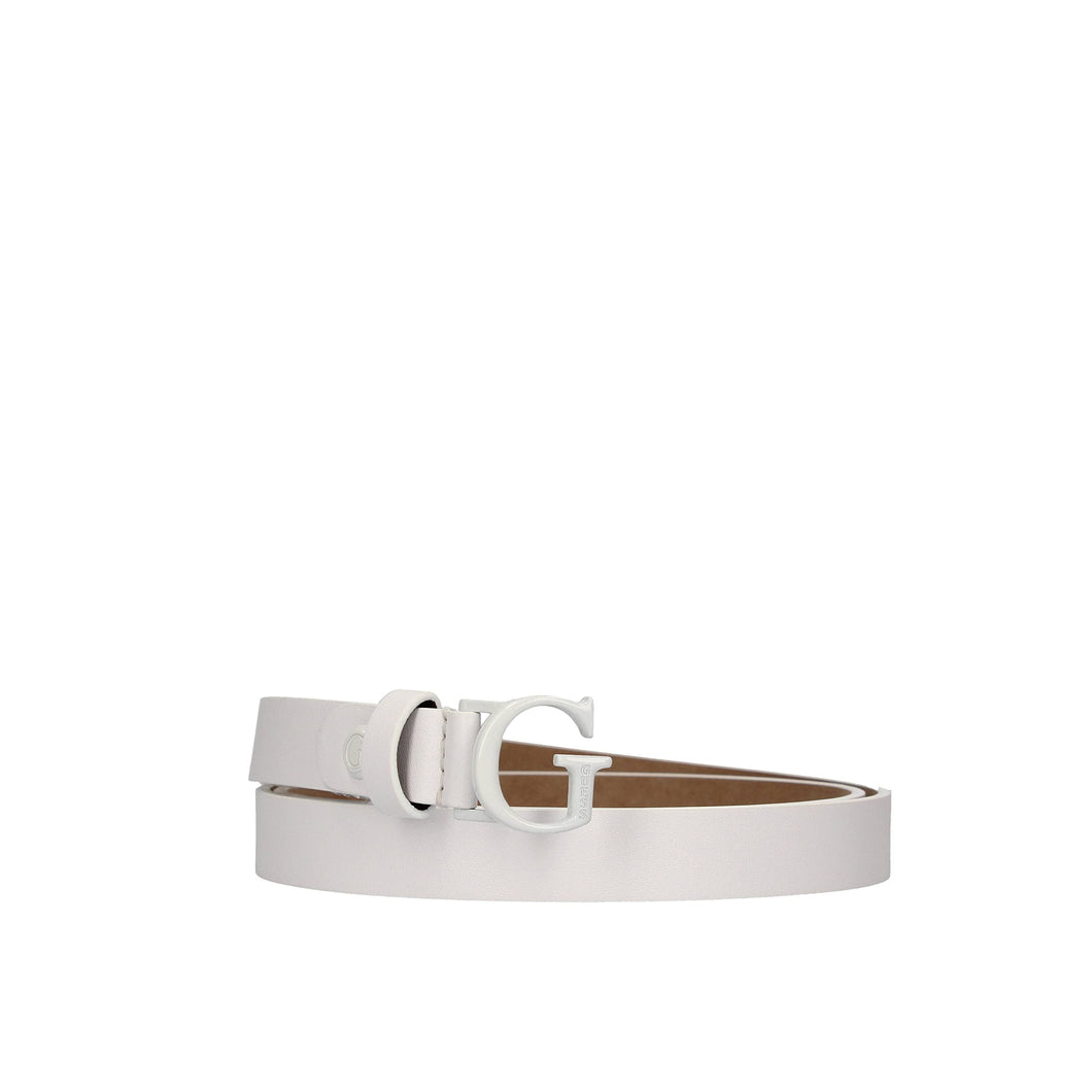 Guess Cintura gillian H20 fibbia logo BW7623P2220 white