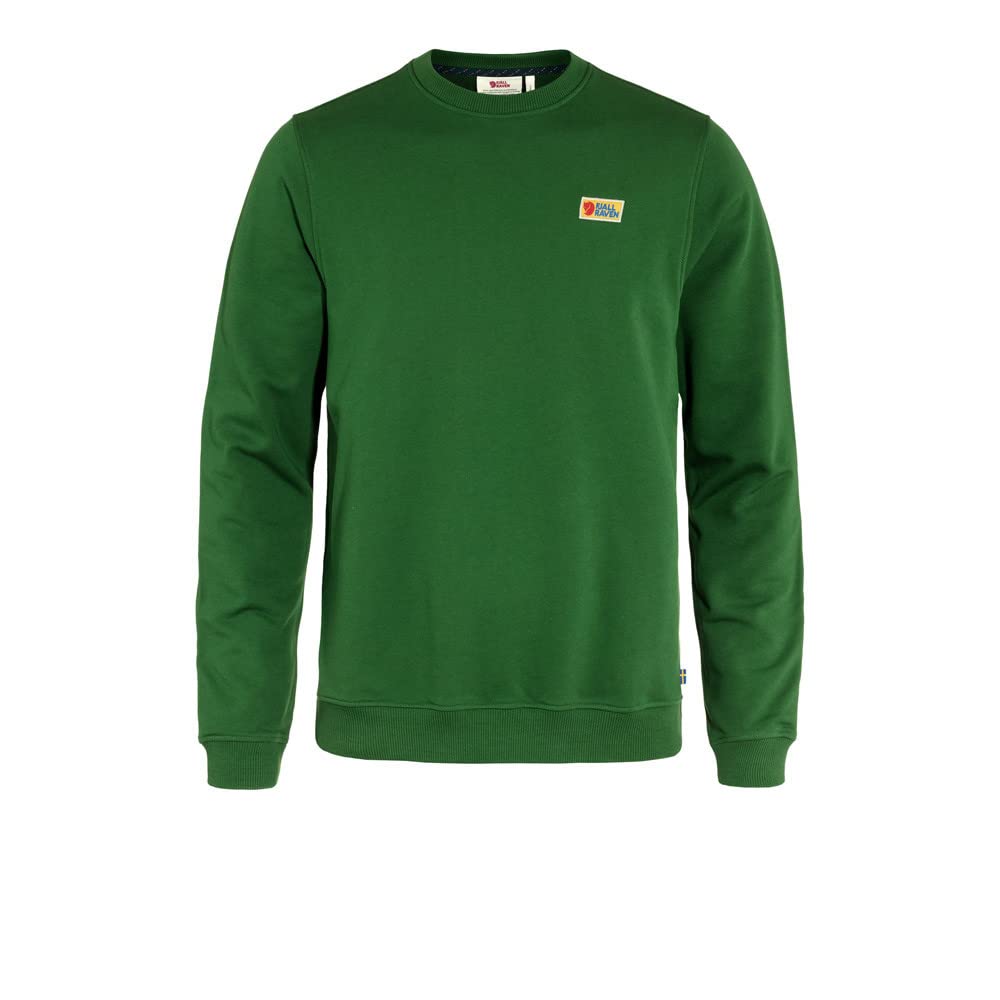 Fjällräven Vardag Sweater M Felpa, Verde (Palm Green), S Uomo