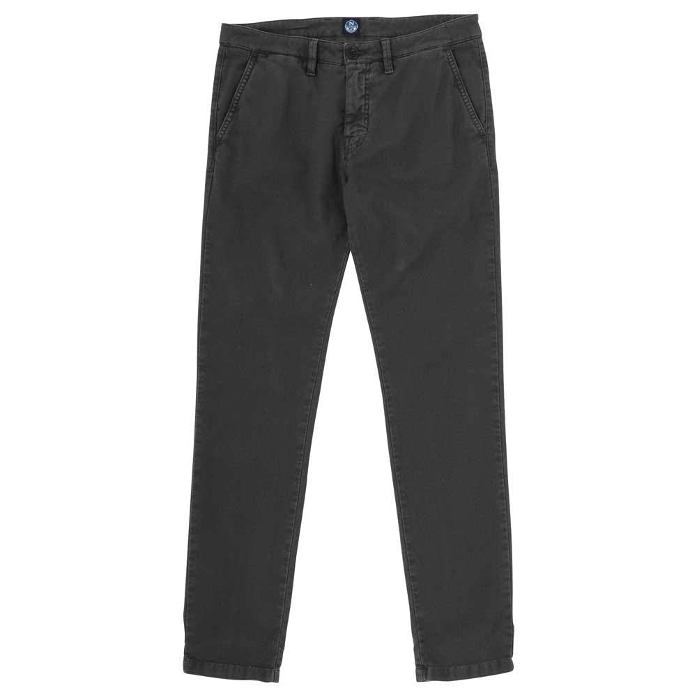 NORTH SAILS Chino W/Logo Refined Grigio Lead
