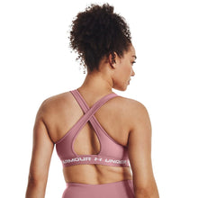 Carica l&#39;immagine nel visualizzatore di Gallery, Under Armour Crossback Mid Impact Sports Bra Reggiseno Sportivo Donna
