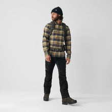 Carica l&#39;immagine nel visualizzatore di Gallery, Fjällräven Singi Heavy Flannel Shirt M Maglietta a Maniche Lunghe, Autumn Leaf-Dark Navy, M Uomo
