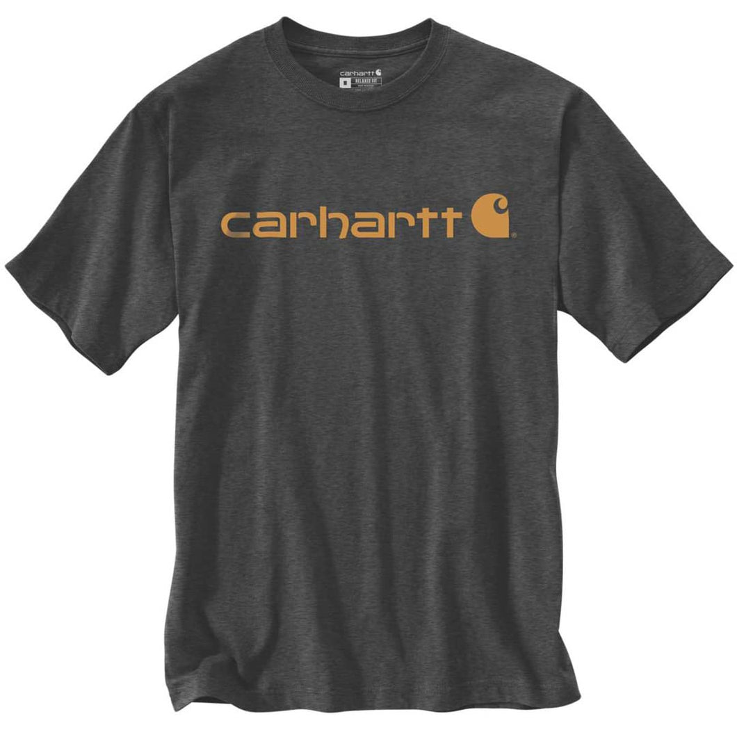 Carhartt Relaxed Fit Heavyweight Short-Sleeve Logo Graphic T-Shirt Maglietta Work Utility Uomo
