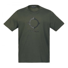 Carica l&#39;immagine nel visualizzatore di Gallery, MA.Strum SS Distort Logo Tee T-Shirt Manica Corta da Uomo - Verde Oil Slick
