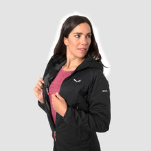 Carica l&#39;immagine nel visualizzatore di Gallery, SALEWA Giacca Ortles TWR Stretch HD, Black out, EU 36

