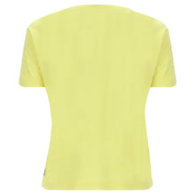 Carica l&#39;immagine nel visualizzatore di Gallery, FREDDY - T-Shirt Corta in Jersey Leggero Fluo con Piccolo Logo Argentato
