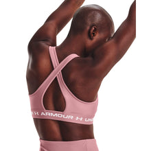 Carica l&#39;immagine nel visualizzatore di Gallery, Under Armour Crossback Mid Impact Sports Bra Reggiseno Sportivo Donna
