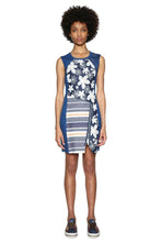 Carica l&#39;immagine nel visualizzatore di Gallery, Desigual Vestito Donna Vest No Sleep 18SWVD14 Denim Scuro Blu
