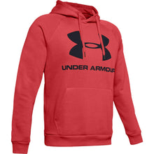 Carica l&#39;immagine nel visualizzatore di Gallery, Under Armour Rival Fleece Logo Hoodie Felpa con Cappuccio Uomo
