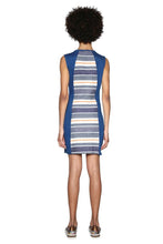 Carica l&#39;immagine nel visualizzatore di Gallery, Desigual Vestito Donna Vest No Sleep 18SWVD14 Denim Scuro Blu

