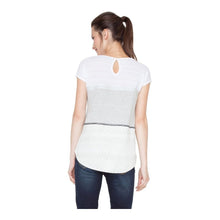 Carica l&#39;immagine nel visualizzatore di Gallery, Desigual ROMINESSA T-Shirt &amp; Polo Femmes Grigio T-Shirt Maniche Corte
