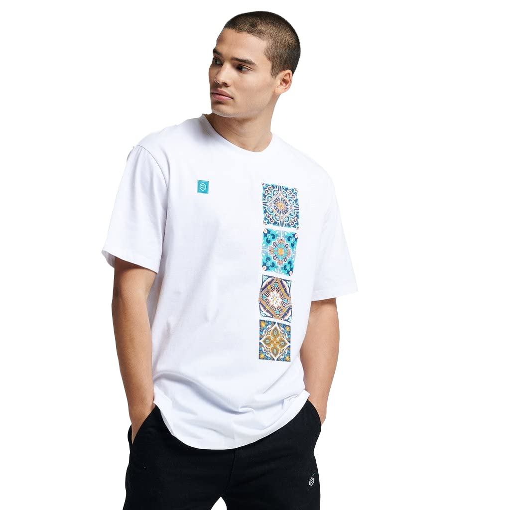 Dolly Noire T-Shirt Manica Corta M-TS002- Bianca - Taglia XL