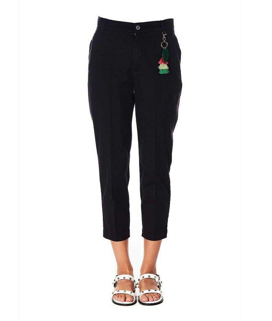 Guess Donna Pantalone Candis Chino Nero MOD. W02B12 WCRU1 S