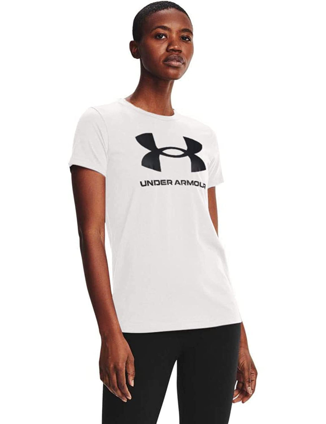 Under Armour Live Sportstyle Graphic - Maglietta da Donna a Maniche Corte, Girocollo,