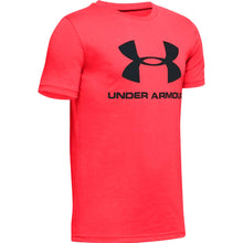 Carica l&#39;immagine nel visualizzatore di Gallery, Under Armour Sportstyle Logo Short Sleeve T-Shirt Manica Lunga Bambini e Ragazzi
