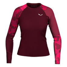 Carica l&#39;immagine nel visualizzatore di Gallery, SALEWA Cristallo Warm Amr W L/S Tee. Maglietta a Maniche Lunghe Donna
