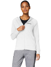Carica l&#39;immagine nel visualizzatore di Gallery, Under Armour Rival Terry FZ Hoodie, Felpa Donna, Bianco (Onyx White/ Onyx White 112), XS
