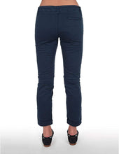 Carica l&#39;immagine nel visualizzatore di Gallery, NORTH SAILS Pantaloni Donna in Cotone Karen Blu Marino
