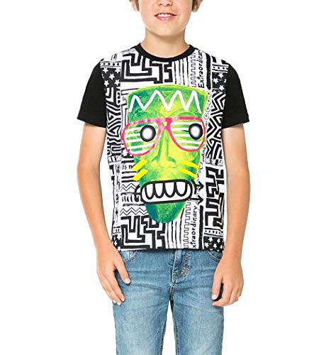 Desigual TS PERE 61T36F4 t-Shirt Maglietta Bambino Stampa