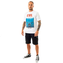 Carica l&#39;immagine nel visualizzatore di Gallery, DOOMSDAY T-Shirt Maniche Corte Uomo Evil Jaws White XL
