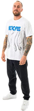 Carica l&#39;immagine nel visualizzatore di Gallery, Octopus Blurred Tee T-shirt Bianca con stampa fluo
