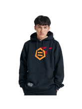 Carica l&#39;immagine nel visualizzatore di Gallery, Dolly Noire Felpa Logo Foglie Hoodie
