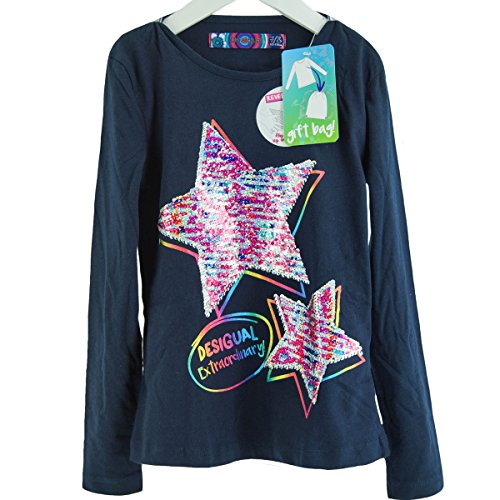 DESIGUAL T-SHIRT MANICA LUNGA BAMBINA TS EMILY 17WGTK62