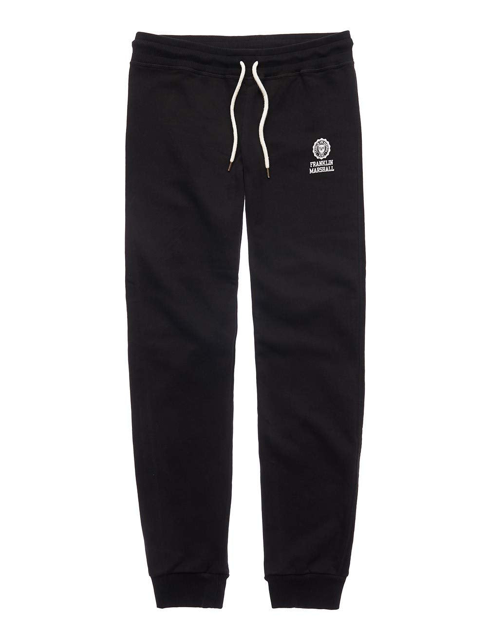 Franklin & Marshall Pantaloni in Felpa con Polsini Donna Nero