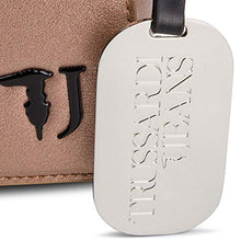 Carica l&#39;immagine nel visualizzatore di Gallery, Trussardi Jeans Borsa T-Easy City Cacciattora a Tracolla 75B00658 M650 Bronzo Nero
