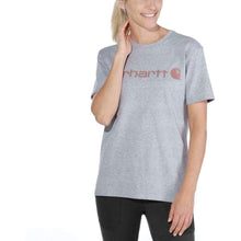Carica l&#39;immagine nel visualizzatore di Gallery, Carhartt Logo Short-Sleeve T-Shirt Magliette Donna
